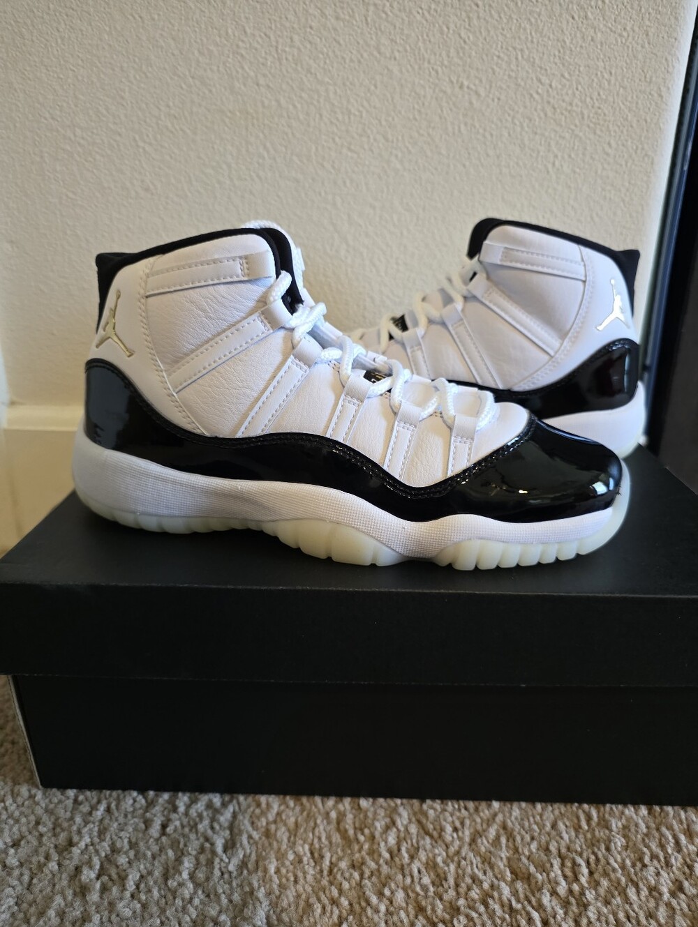 New Without Box B-Grade Nike Air Jordan XI 11 Retro "Gratitude" Big Kids GS 7Y